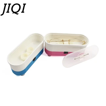JIQI MINI Ultrasonic Cleaner Ultrasound Wave Washing Glasses Contact Lenses Lens Cleaning Bath Cons Jewelry Watches Sterilizer
JIQI MINI Ultrasonic Cleaner Ultrasound Wave Washing Glasses Contact Lenses Lens Cleaning Bath Cons Jewelry Watches Sterilizer