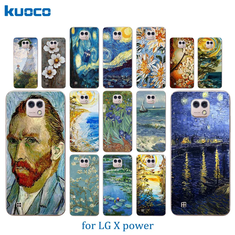 For LG X Cam Case Soft TPU Van Gogh Pattern Shell For LG K580 K580DS Cover For LG X Cam K580 K580DS 5.2 inch Phone Cases
For LG X Cam Case Soft TPU Van Gogh Pattern Shell For LG K580 K580DS Cover For LG X Cam K580 K580DS 5.2 inch Phone Cases