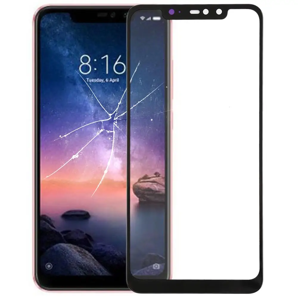Front Outer Screen Glass Lens Replacement Touch Screen LCD Cover For Xiaomi Redmi Note 6 Pro
Front Outer Screen Glass Lens Replacement Touch Screen LCD Cover For Xiaomi Redmi Note 6 Pro