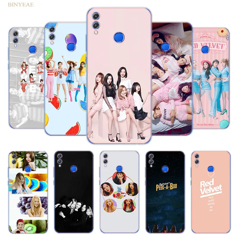 Red velvet kpop TPU for Huawei Honor Play 9N 9i 8C 8X 10 8 9 lite 7X 6A 6X 6C Pro Phone Cases Clear Soft Silicone
Red velvet kpop TPU for Huawei Honor Play 9N 9i 8C 8X 10 8 9 lite 7X 6A 6X 6C Pro Phone Cases Clear Soft Silicone