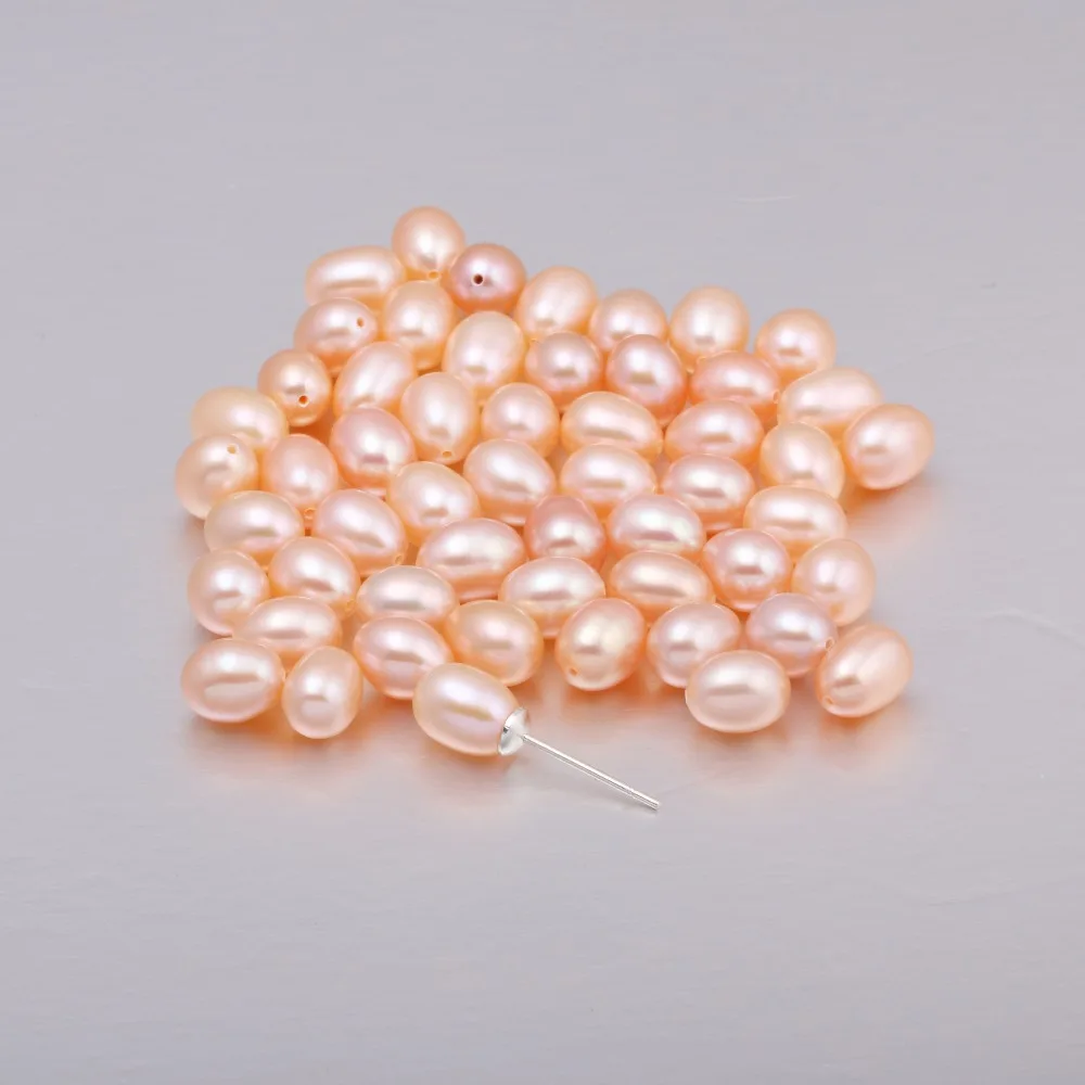 4 Pieces 100% Natural Pearl Half Hole Cultured Freshwater Rice Pearl Beads Half-drilled Hole 6-7 mm
4 Pieces 100% Natural Pearl Half Hole Cultured Freshwater Rice Pearl Beads Half-drilled Hole 6-7 mm