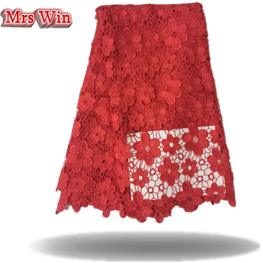 Mrs Win Lacefabric New arrival african lace fabrics high quality cord lace water soluble lace fabric for Nigerian party dresses
Mrs Win Lacefabric New arrival african lace fabrics high quality cord lace water soluble lace fabric for Nigerian party dresses