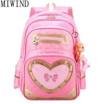 MIWIND Cartoon Girls Orthopedic backpacks book bag children women leisure travel backpack rucksack mochila knapsack TKQ035
MIWIND Cartoon Girls Orthopedic backpacks book bag children women leisure travel backpack rucksack mochila knapsack TKQ035