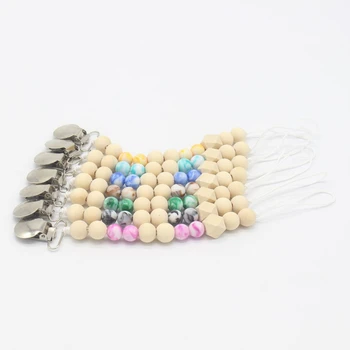 Attache Sucette Baby Pacifier Clips Chain Acrylic Beads Marble Wood Teething Dummy Nipple Holder For Infant Toddle Feeding
Attache Sucette Baby Pacifier Clips Chain Acrylic Beads Marble Wood Teething Dummy Nipple Holder For Infant Toddle Feeding