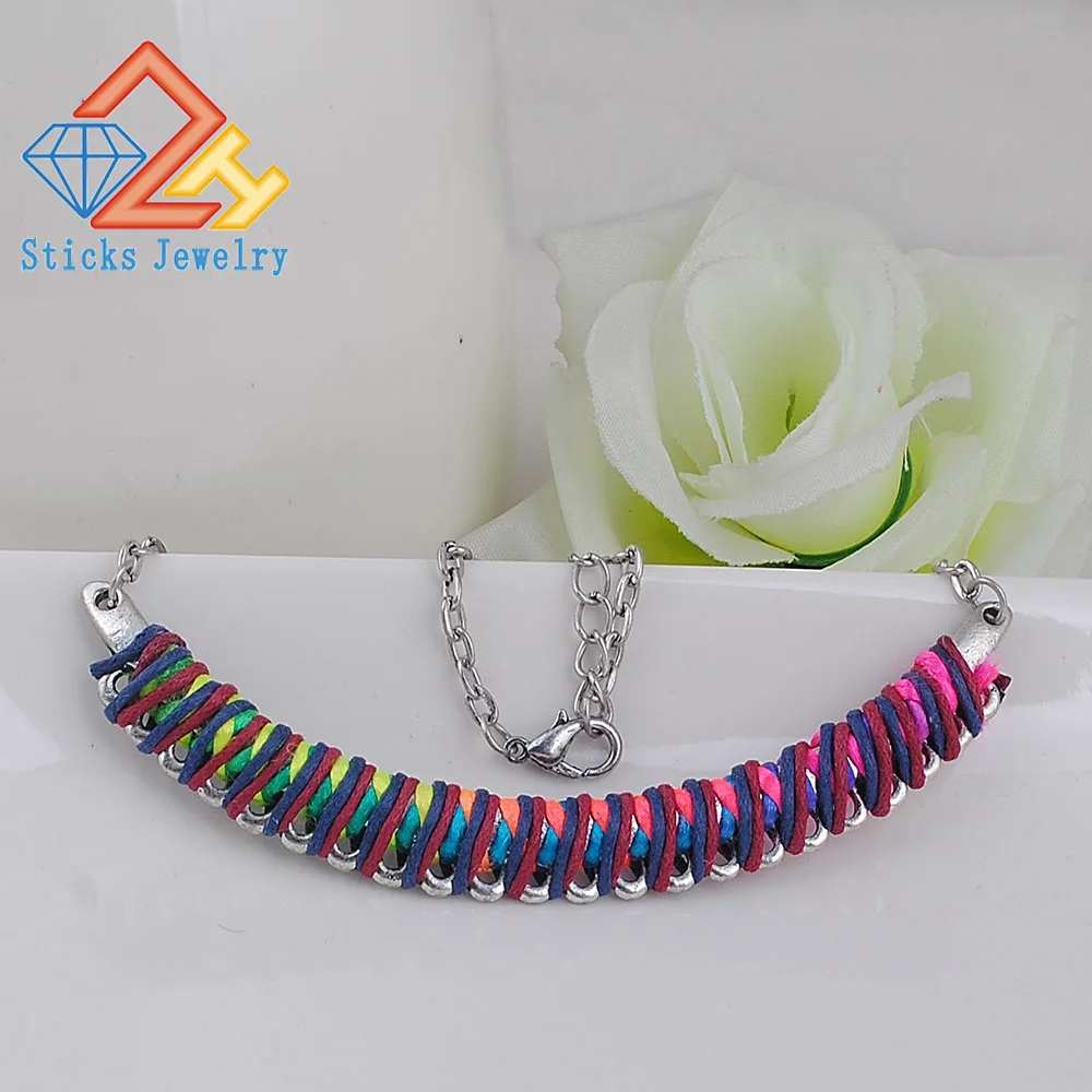 Fashion Necklaces New Female Alloy Wax Rope Punk Wind Long Necklace Necklaces & Pendants Jewelry Clothing Chain Wholesale
Fashion Necklaces New Female Alloy Wax Rope Punk Wind Long Necklace Necklaces & Pendants Jewelry Clothing Chain Wholesale