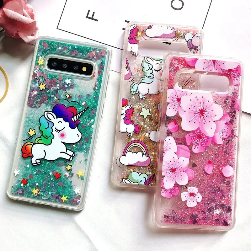 S8 S9 S10 Case on for Coque Samsung Galaxy S10 Plus Back Covers unicorn Glitter Liquid Case for Samsung S10 S10E S6 S7 Edge Case
S8 S9 S10 Case on for Coque Samsung Galaxy S10 Plus Back Covers unicorn Glitter Liquid Case for Samsung S10 S10E S6 S7 Edge Case