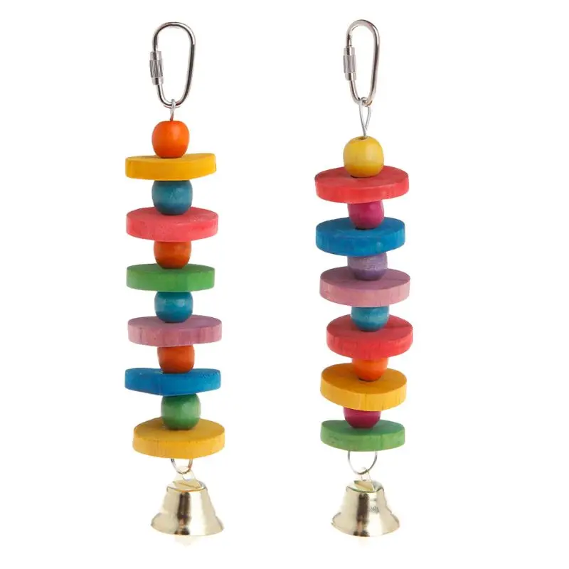 Parrot Chew Strands Bite Teeth Molar Wooden Colorful Beads Ball Bell Sound Attractive Birds Parakeet Products Funny Play Hanging
Parrot Chew Strands Bite Teeth Molar Wooden Colorful Beads Ball Bell Sound Attractive Birds Parakeet Products Funny Play Hanging