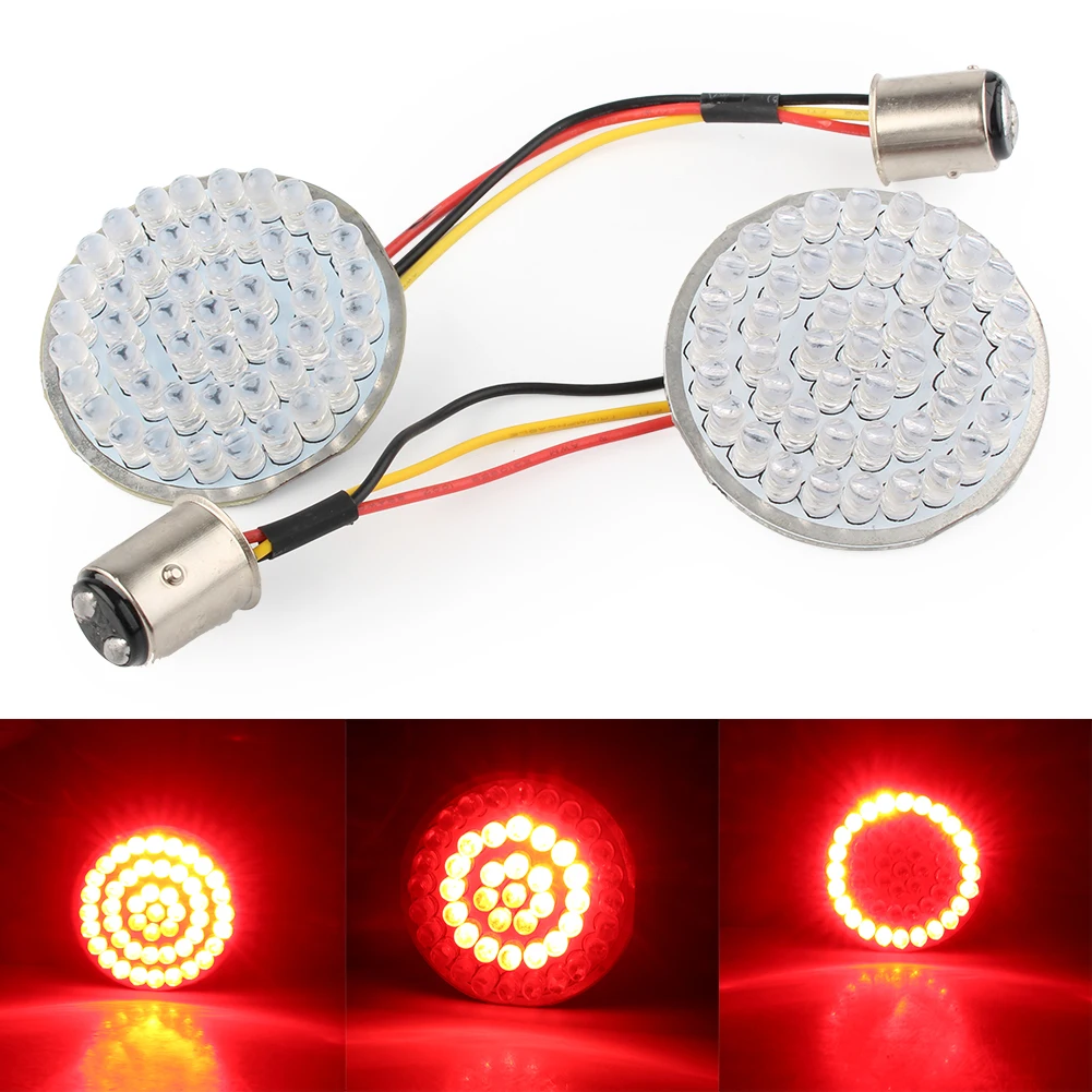 2pcs Red Bullet LED Rear Turn Signal Lights 1157 Insert Bulb For Harley Touring US
2pcs Red Bullet LED Rear Turn Signal Lights 1157 Insert Bulb For Harley Touring US