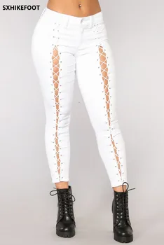 Pantalon Mujer Time-limited Mid Flat Sweatpants Pants Women Woman South America 2019 Summer Sexy New Bandage Eyelet Strap Pants
Pantalon Mujer Time-limited Mid Flat Sweatpants Pants Women Woman South America 2019 Summer Sexy New Bandage Eyelet Strap Pants