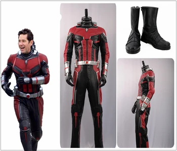 New fashion 2018 Movie Ant-Man and the Wasp Cool Faux Leather Ant Man Scott Lang Cosplay Costume Black Boots Halloween Carnival
New fashion 2018 Movie Ant-Man and the Wasp Cool Faux Leather Ant Man Scott Lang Cosplay Costume Black Boots Halloween Carnival