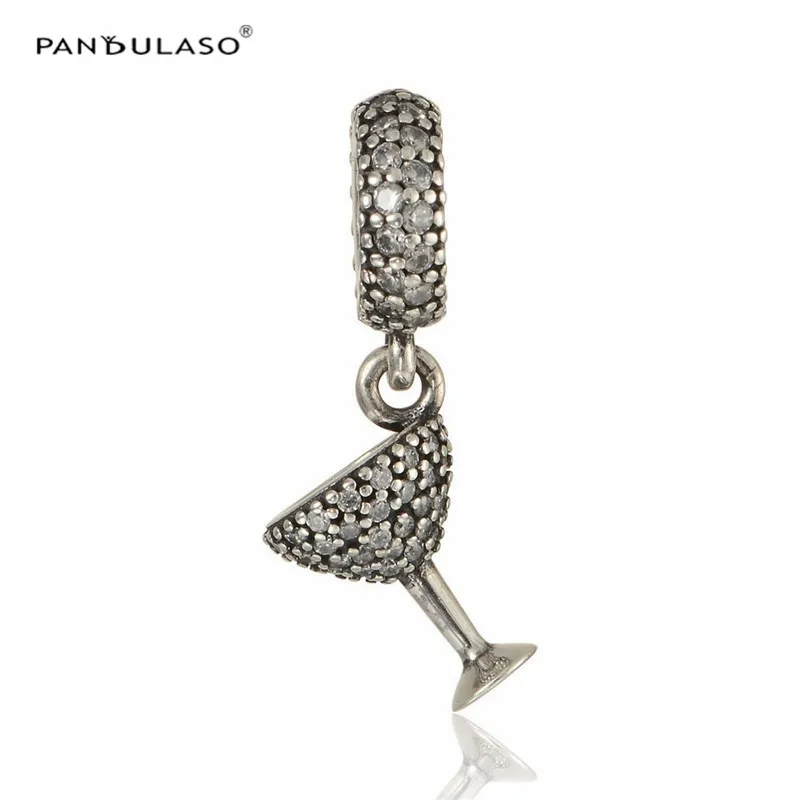 Pandulaso Silver Cocktail Cup Silver Bead CZ 925 Sterling-Silver Bead Fit Silver Charm Bracelets & Choker DIY Jewelry For Women
Pandulaso Silver Cocktail Cup Silver Bead CZ 925 Sterling-Silver Bead Fit Silver Charm Bracelets & Choker DIY Jewelry For Women