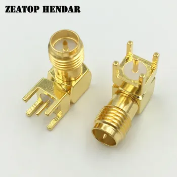 1000Pcs Brass RP SMA Female Right Angle Jack Male Pin 4 Leg PCB Mount Plug Straight RF Coaxial Connector Gold Plated
1000Pcs Brass RP SMA Female Right Angle Jack Male Pin 4 Leg PCB Mount Plug Straight RF Coaxial Connector Gold Plated