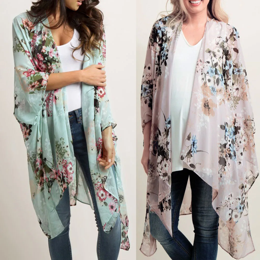 Fashion Womens Chiffon Shawl Print Kimono Cardigan Top Cover Up Blouse Beachwear Cover Up Top Ladies Blouse Beachwear Sunscreen
Fashion Womens Chiffon Shawl Print Kimono Cardigan Top Cover Up Blouse Beachwear Cover Up Top Ladies Blouse Beachwear Sunscreen