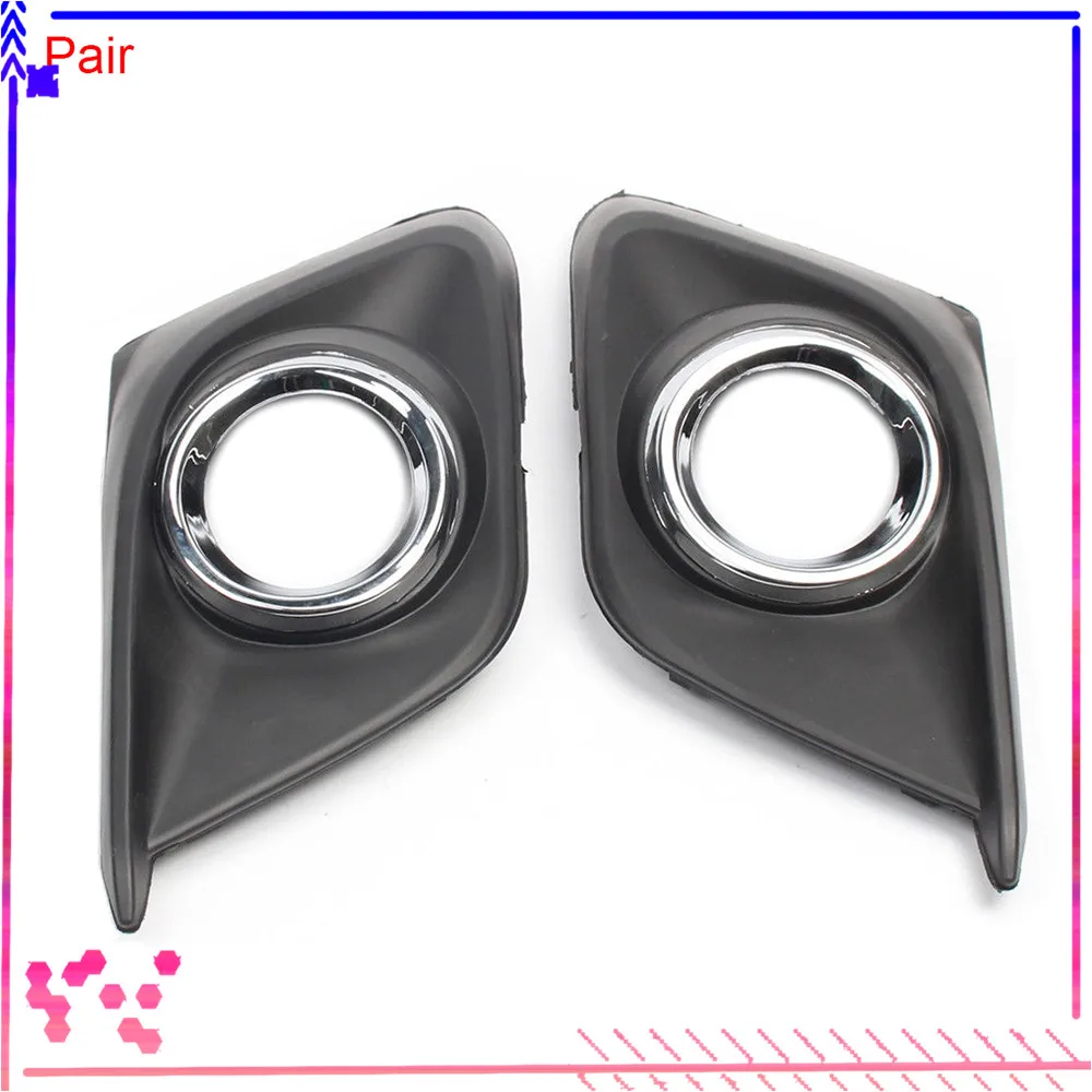 Chrome Hole Ring Black Front Left Right Bumper Lower Fog Light Grilles Cover For Mazda 3 2014-2016 BHR1-50C11A BHR1-50C21
Chrome Hole Ring Black Front Left Right Bumper Lower Fog Light Grilles Cover For Mazda 3 2014-2016 BHR1-50C11A BHR1-50C21