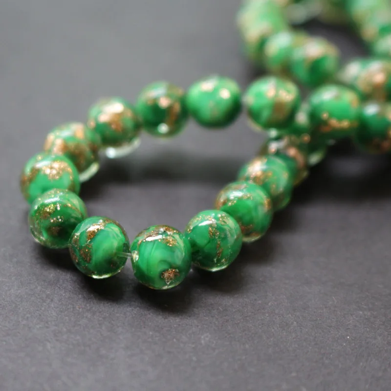 20pcs/lot 8mm Lampwork Glass Beads Glass Boutique beads Green color With Shinning Sand for earring necklace making
20pcs/lot 8mm Lampwork Glass Beads Glass Boutique beads Green color With Shinning Sand for earring necklace making