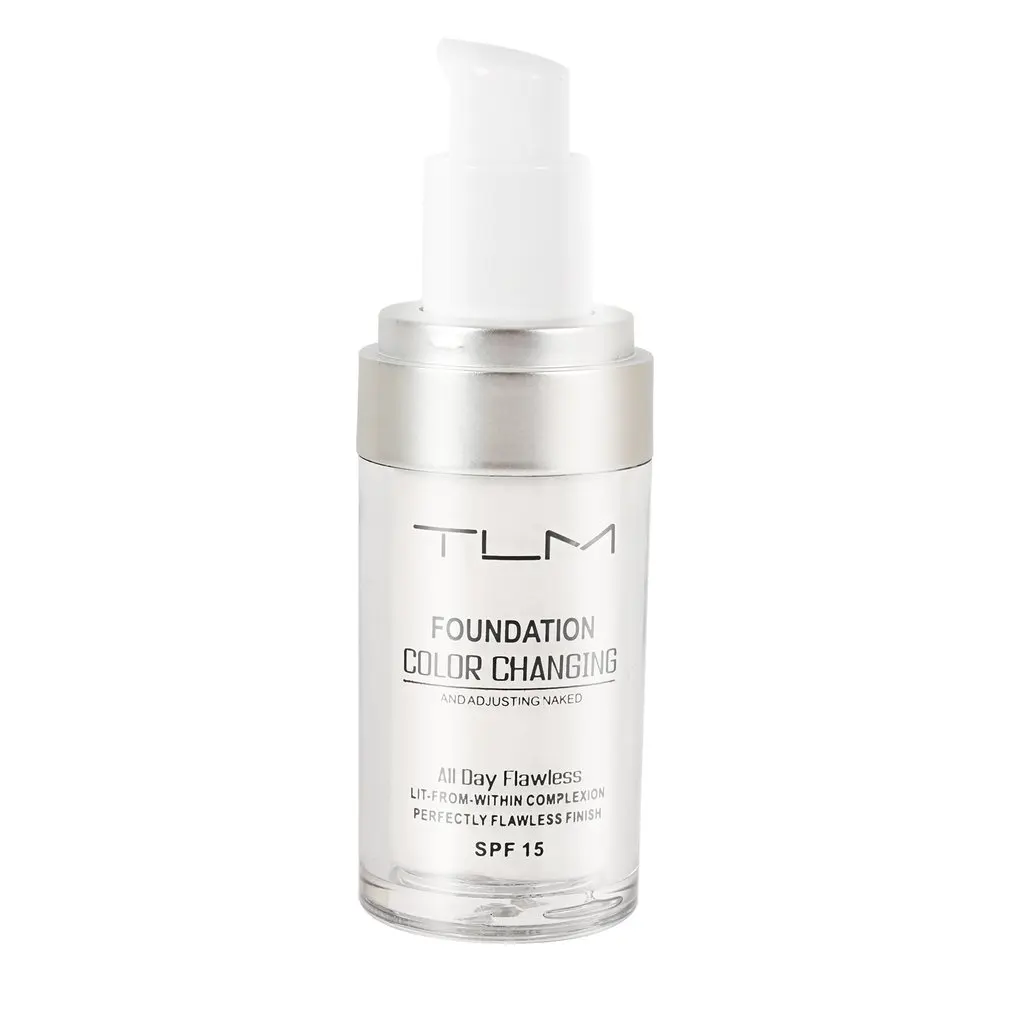 TLM Flawless Colour Changing Warm Skin Tone Foundation Makeup Base Nude Face Moisturizing Liquid Cover Concealer for Women
TLM Flawless Colour Changing Warm Skin Tone Foundation Makeup Base Nude Face Moisturizing Liquid Cover Concealer for Women