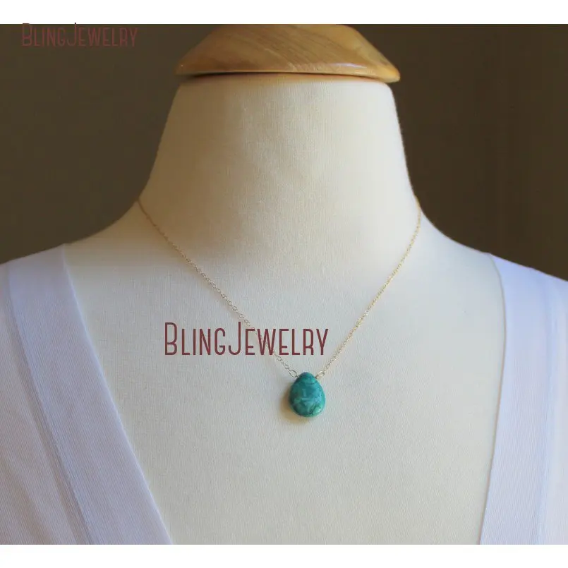 Briolette Teardrop Pendant Bridesmaids Turquoise Gold Or Silver Chain Necklace NM11593
Briolette Teardrop Pendant Bridesmaids Turquoise Gold Or Silver Chain Necklace NM11593
