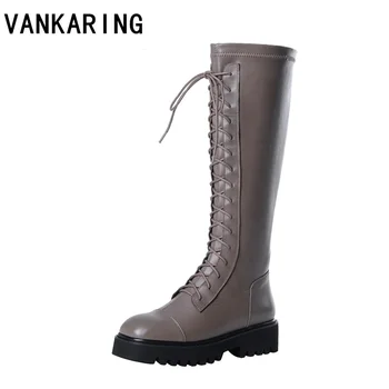 thick low heels knee high boots woman rouned toe platform black gray lace up ladies military ankle boots snow boots shoes woman
thick low heels knee high boots woman rouned toe platform black gray lace up ladies military ankle boots snow boots shoes woman