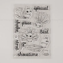 Little Peacock Stamps Clear Scrapbooking Stamps for Card Making Accessories
Little Peacock Stamps Clear Scrapbooking Stamps for Card Making Accessories
