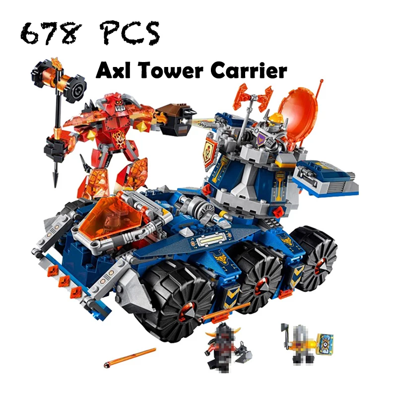 Compatible with lego 70322 Models building toy 10520 678PCS Nexus Knights Axl Tower Carrier Building Blocks toys & hobbies
Compatible with lego 70322 Models building toy 10520 678PCS Nexus Knights Axl Tower Carrier Building Blocks toys & hobbies