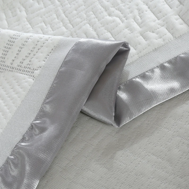 Waliicorners Luxury Knitted Cotton 3 Pieces Bedspread Comforter Set King Queen Size Bed Cover Set Mattress Topper Blanket With Pillowcases 33 HTB16 OZaBSD3KVjSZFqq6A4bpXaH