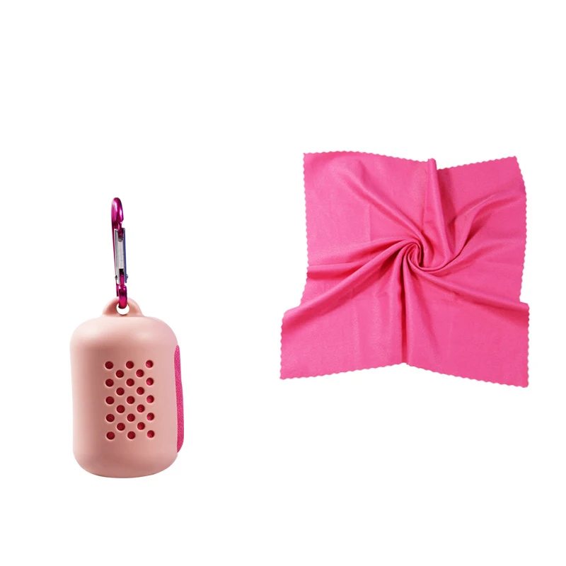 1 Pcs Swim Sports Cold Feeling Cooling Ice Towel For Running Swimming Portable Quick-Drying Swimming Towel With Silicone Case
1 Pcs Swim Sports Cold Feeling Cooling Ice Towel For Running Swimming Portable Quick-Drying Swimming Towel With Silicone Case