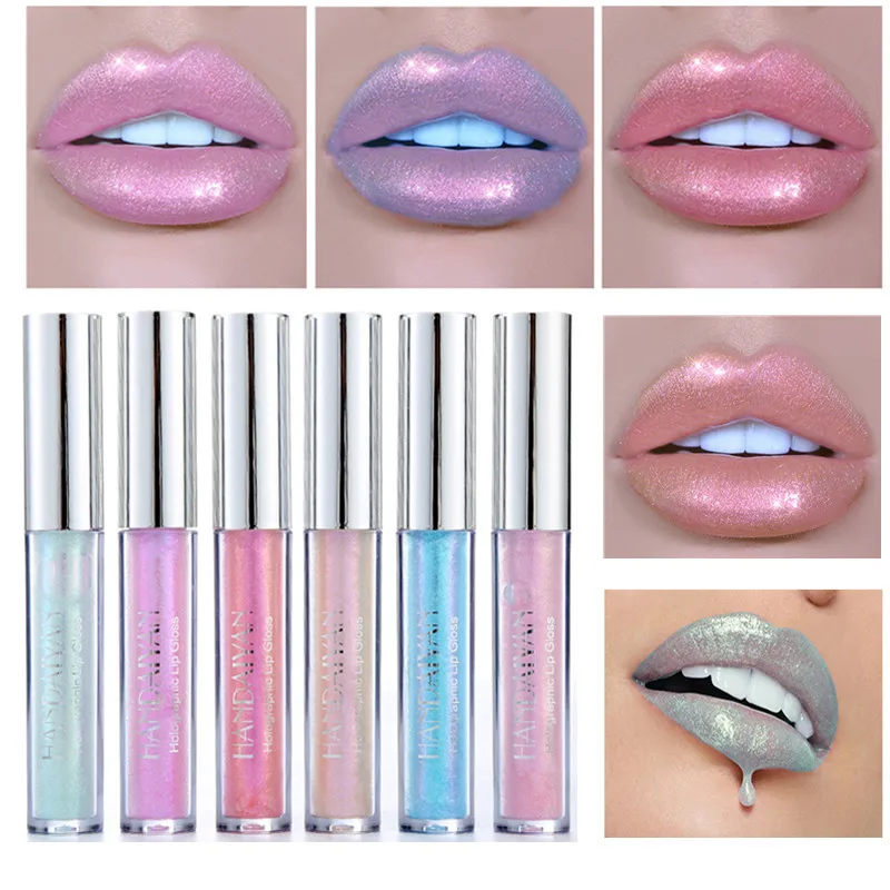 HANDAIYAN Liquid Crystal Glow Lip Gloss Laser Holographic Lip Tattoo Lipstick Makeup Mermaid Pigment Glitter Lip Gloss
HANDAIYAN Liquid Crystal Glow Lip Gloss Laser Holographic Lip Tattoo Lipstick Makeup Mermaid Pigment Glitter Lip Gloss
