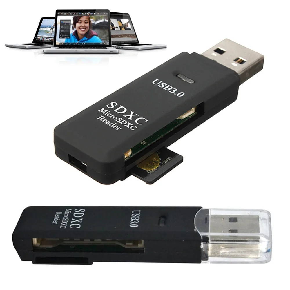 Устройство для чтения карт памяти Micro SD SDXC 2 в 1 USB 3 0 | Компьютеры и офис