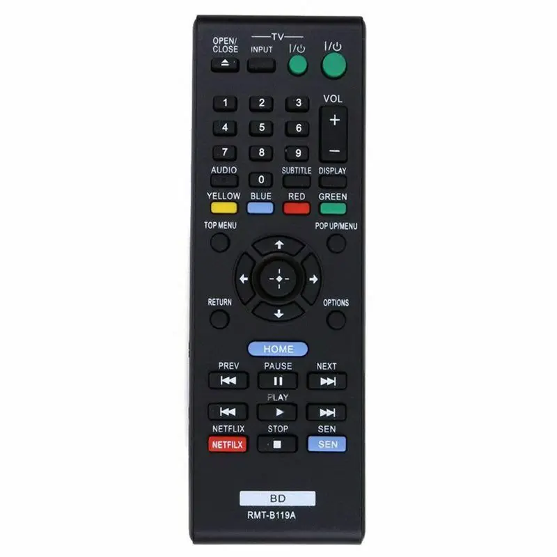 For Sony RMTB119A BDP-BX39 BDPS3100 RMTB119A BDPS1100 BDP-S1100 BDP-S495 BDP-S363 Blu-Ray DVD Player Remote Control
For Sony RMTB119A BDP-BX39 BDPS3100 RMTB119A BDPS1100 BDP-S1100 BDP-S495 BDP-S363 Blu-Ray DVD Player Remote Control