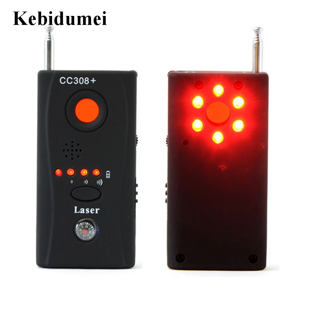 Kebidumei CC308 Mini Wireless Camera Hidden Signal GSM Device Finder Anti-Spy Bug Detect RF Signal Detector Wholesale
Kebidumei CC308 Mini Wireless Camera Hidden Signal GSM Device Finder Anti-Spy Bug Detect RF Signal Detector Wholesale