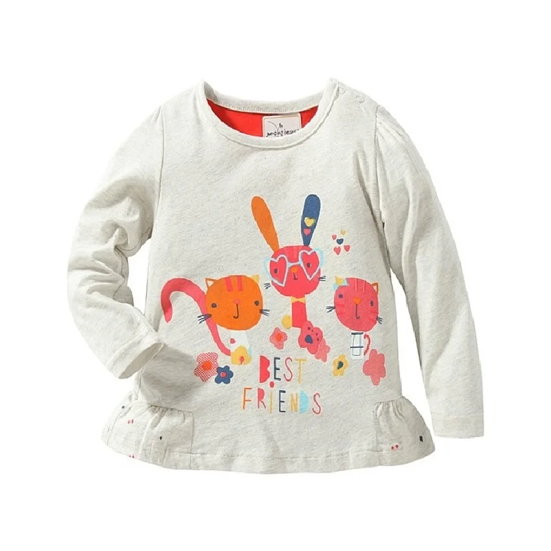 2018 Fashion Children Girls Clothing Long Sleeve Baby T-Shirts Cute Kids Girl Tops Clothes Printing Sweatshirt
2018 Fashion Children Girls Clothing Long Sleeve Baby T-Shirts Cute Kids Girl Tops Clothes Printing Sweatshirt