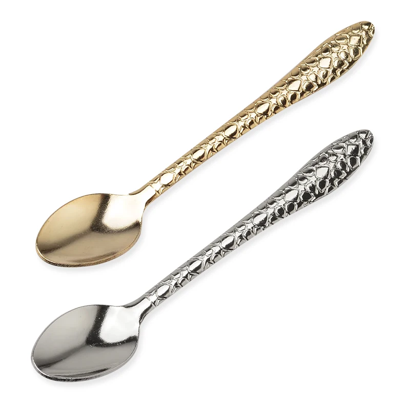 2PCS/Set Stainless Steel Dessert Spoon Fish Scale Patterns Coffee Tea Stirring Spoons Household Dinnerware Gold/Silver Color
2PCS/Set Stainless Steel Dessert Spoon Fish Scale Patterns Coffee Tea Stirring Spoons Household Dinnerware Gold/Silver Color