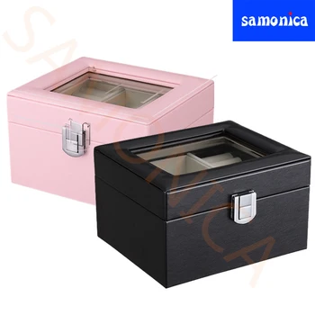 Multi-function Earrings Ring Necklace Organizer Transparent Open Double-Layer Jewelry Storage Box Travel Portable Storage Box
Multi-function Earrings Ring Necklace Organizer Transparent Open Double-Layer Jewelry Storage Box Travel Portable Storage Box