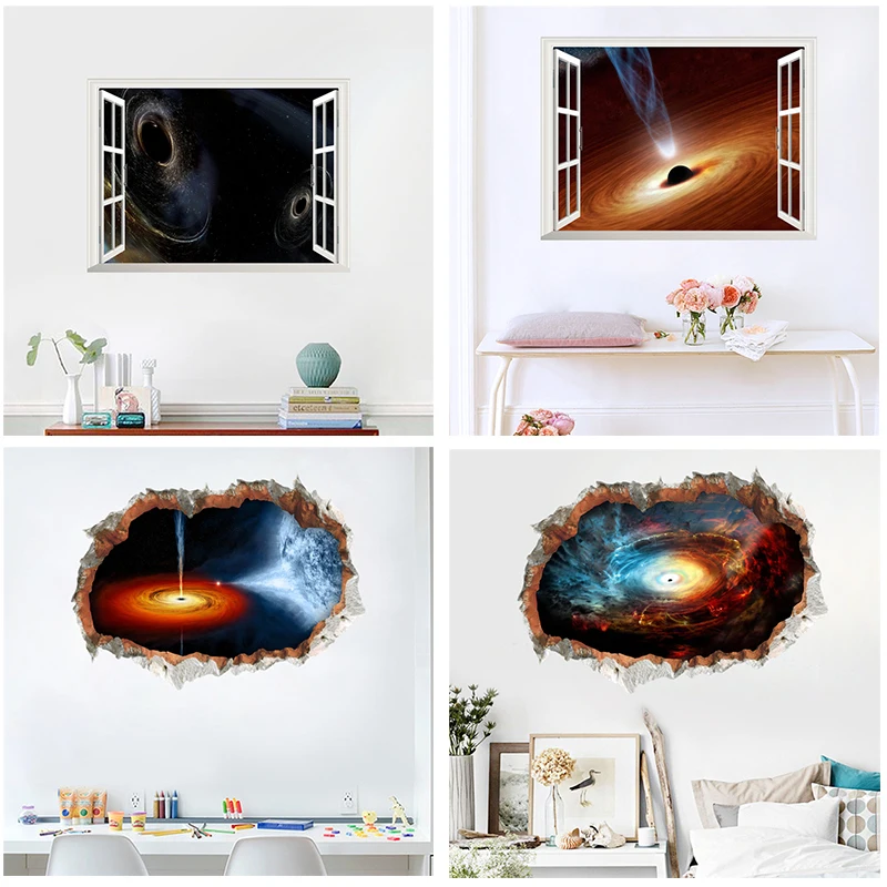 3d effect 45*60cm universe black hole nebula wall stickers home decor living room pvc scenery wall decals diy mural art posters
3d effect 45*60cm universe black hole nebula wall stickers home decor living room pvc scenery wall decals diy mural art posters