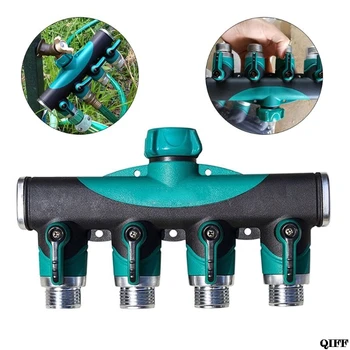 Hose Splitters Irrigation Adapter 4-way Water Hose Connectors Female Thread Tap Jun21
Hose Splitters Irrigation Adapter 4-way Water Hose Connectors Female Thread Tap Jun21