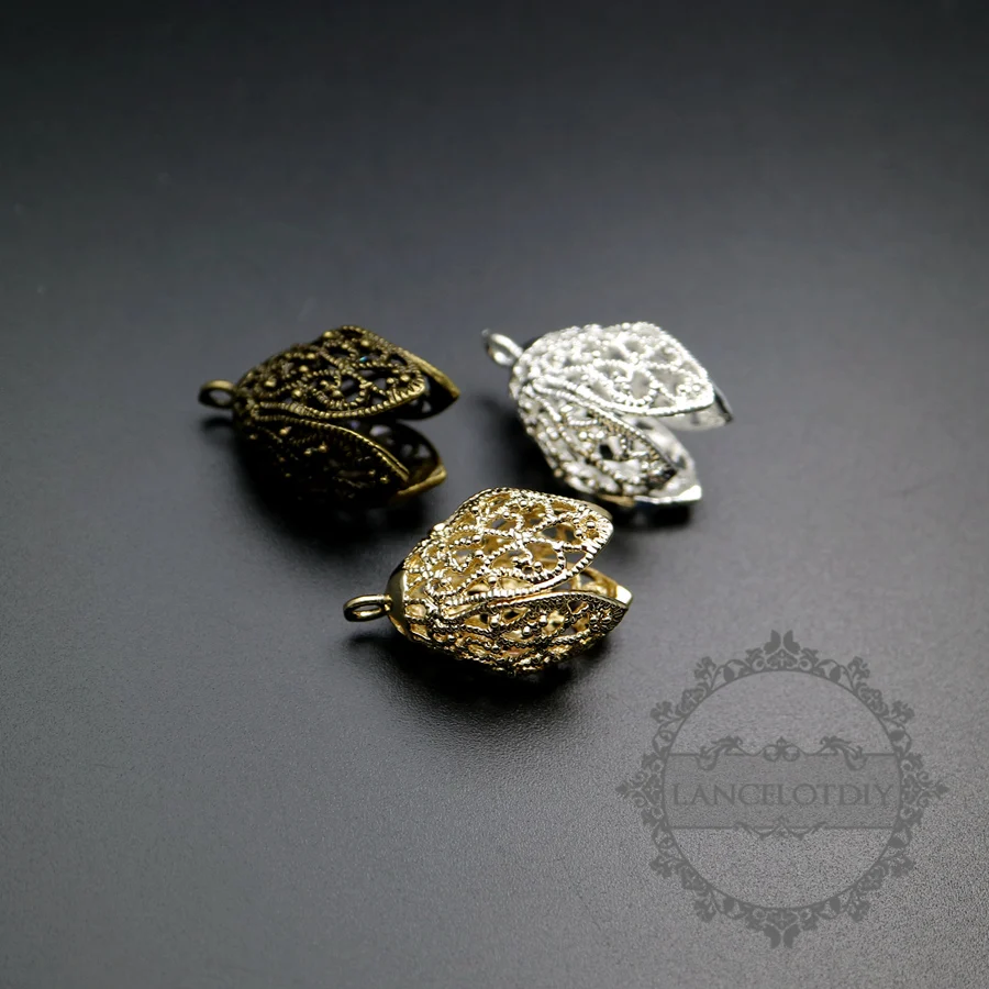 16x16x25mm vintage style bronze,silver,gold brass antiqued filigree flower DIY beads cap earring chandelier supplies 1850281
16x16x25mm vintage style bronze,silver,gold brass antiqued filigree flower DIY beads cap earring chandelier supplies 1850281