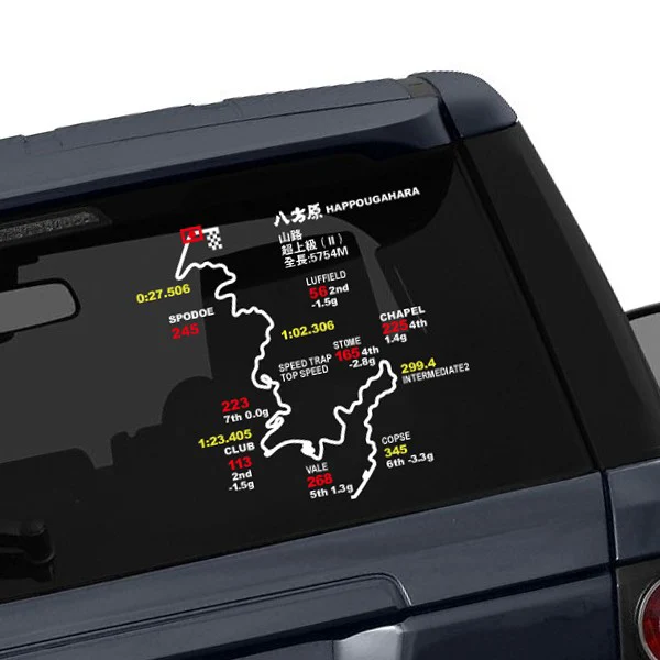 HAPPOUGAHARA AKAGI AKIAN SHOUMARU Japanese Initial D Film Famous Racing Track Map Reflective Vinyl Sticker Rear Windshield Decal
HAPPOUGAHARA AKAGI AKIAN SHOUMARU Japanese Initial D Film Famous Racing Track Map Reflective Vinyl Sticker Rear Windshield Decal