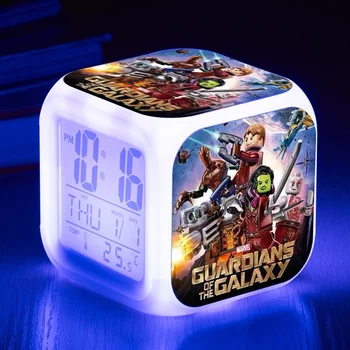 Marvel The Avengers 3 Guardians Of the Galaxy 2 Tree Man Led Alarm Clock 7 colors changing Night Light Action Figure Toys Gift
Marvel The Avengers 3 Guardians Of the Galaxy 2 Tree Man Led Alarm Clock 7 colors changing Night Light Action Figure Toys Gift