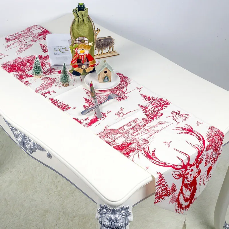 1PC Christmas Decorative Table Runner Tablecloths Party Decoration Dining Table Runner Christmas Decorations 35x200cm
1PC Christmas Decorative Table Runner Tablecloths Party Decoration Dining Table Runner Christmas Decorations 35x200cm