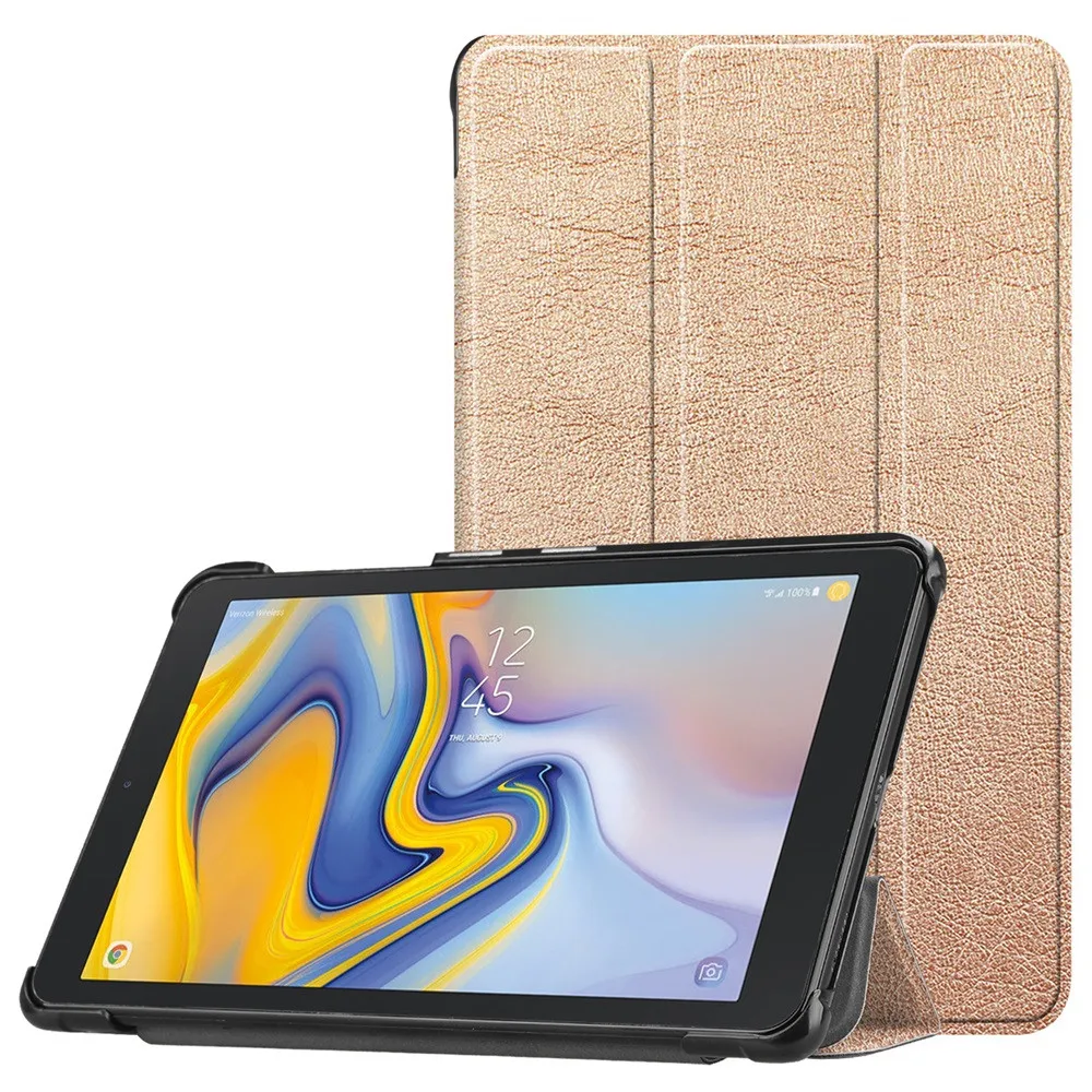 

Tablet Cover Case For Samsung Galaxy Tab A 8.0 2018 SM-T387 waterproof case Scratchproof Slim Folding tablet case Anti dirts z7
