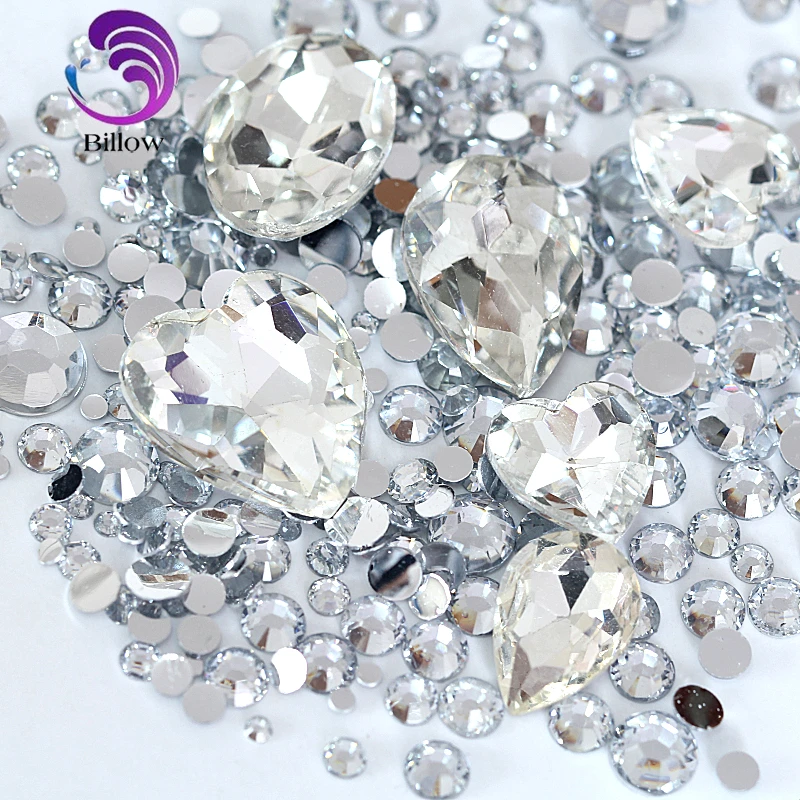 1000Pcs Mixed Sizes of Crystals Resin Rhinestone Flatback Non Hot Fix Rhinestones Clear Rhinestone For Nail Art Decoration B3384
1000Pcs Mixed Sizes of Crystals Resin Rhinestone Flatback Non Hot Fix Rhinestones Clear Rhinestone For Nail Art Decoration B3384