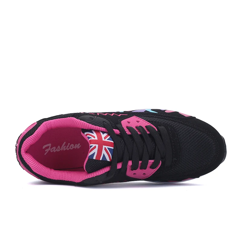 Женские кроссовки дышащие кожаные повседневные на плоской подошве|mujer zapatillas|mujer
