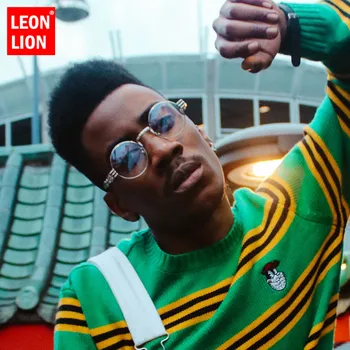 LEONLION Gothic Steampunk Sunglasses Men Metal Round Shades Male Clear Sun Glasses Hip Hop Steam Punk Sunglasses For Women Men
LEONLION Gothic Steampunk Sunglasses Men Metal Round Shades Male Clear Sun Glasses Hip Hop Steam Punk Sunglasses For Women Men