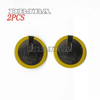 2PCS/LOT LIR2450 horizontal welding foot battery 3.6V rechargeable coin cell battery charging 2450
2PCS/LOT LIR2450 horizontal welding foot battery 3.6V rechargeable coin cell battery charging 2450