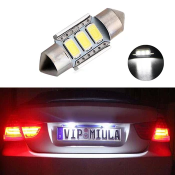 1x Canbus Error Free 36mm 3 Led Festoon Car LED Number Plate Lights Bulbs For BMW E36 E39 E46 E90 E91 E92 E53 E60 E65 E71
1x Canbus Error Free 36mm 3 Led Festoon Car LED Number Plate Lights Bulbs For BMW E36 E39 E46 E90 E91 E92 E53 E60 E65 E71
