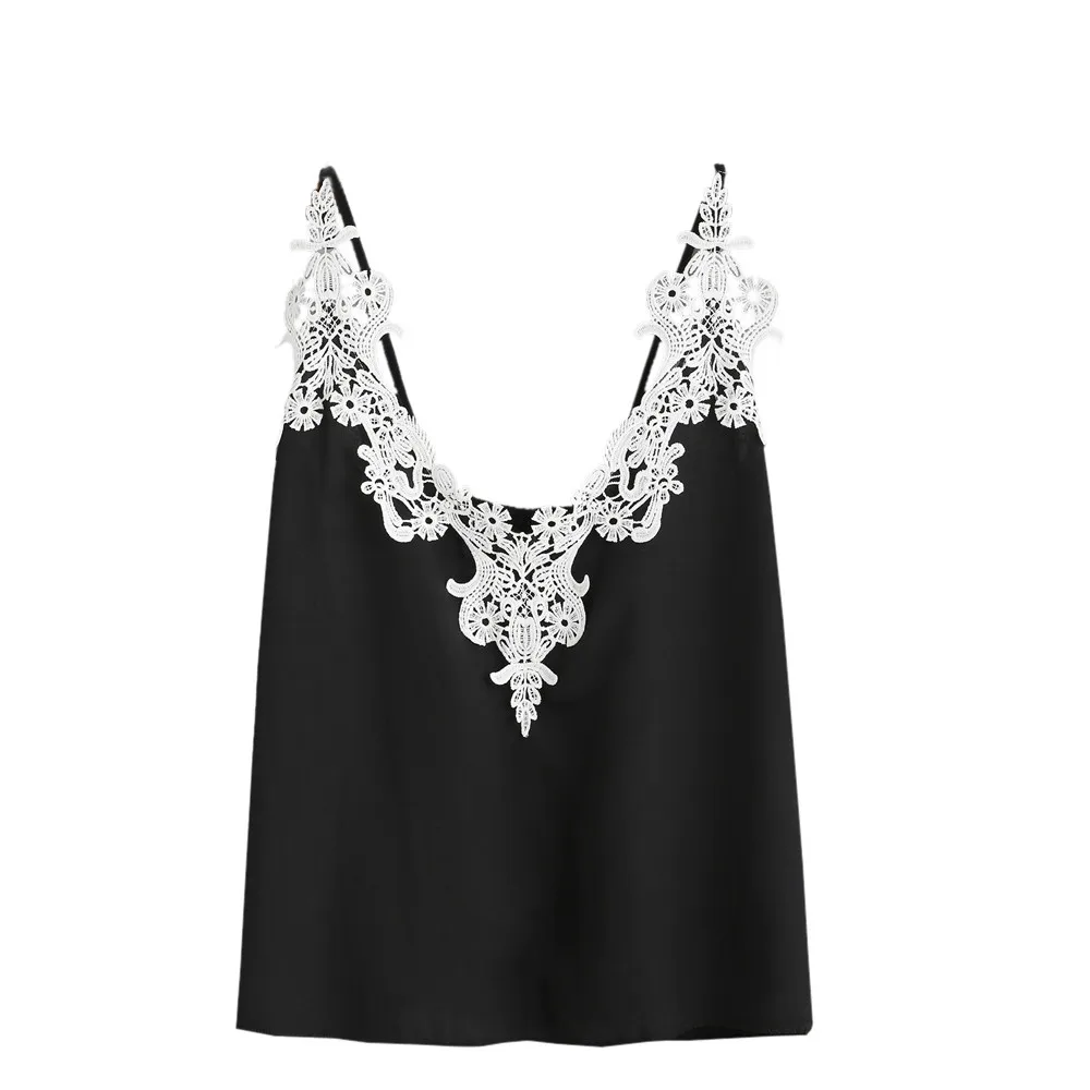 Tank Tops V Neck Sleeveless Sexy Lace Tops Casual Woman Camisole Lace Vest Top Sleeveless Tank Blouse Summer Tops T-ShirtL2
Tank Tops V Neck Sleeveless Sexy Lace Tops Casual Woman Camisole Lace Vest Top Sleeveless Tank Blouse Summer Tops T-ShirtL2