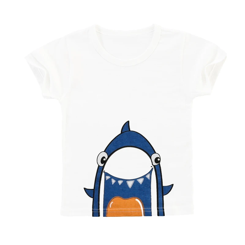Casual Fashion Summer Toddler Baby Boys Cotton Style Short Sleeve O-Neck Pullover Cartoon Print T-Shirts Summer White T-shirt
Casual Fashion Summer Toddler Baby Boys Cotton Style Short Sleeve O-Neck Pullover Cartoon Print T-Shirts Summer White T-shirt