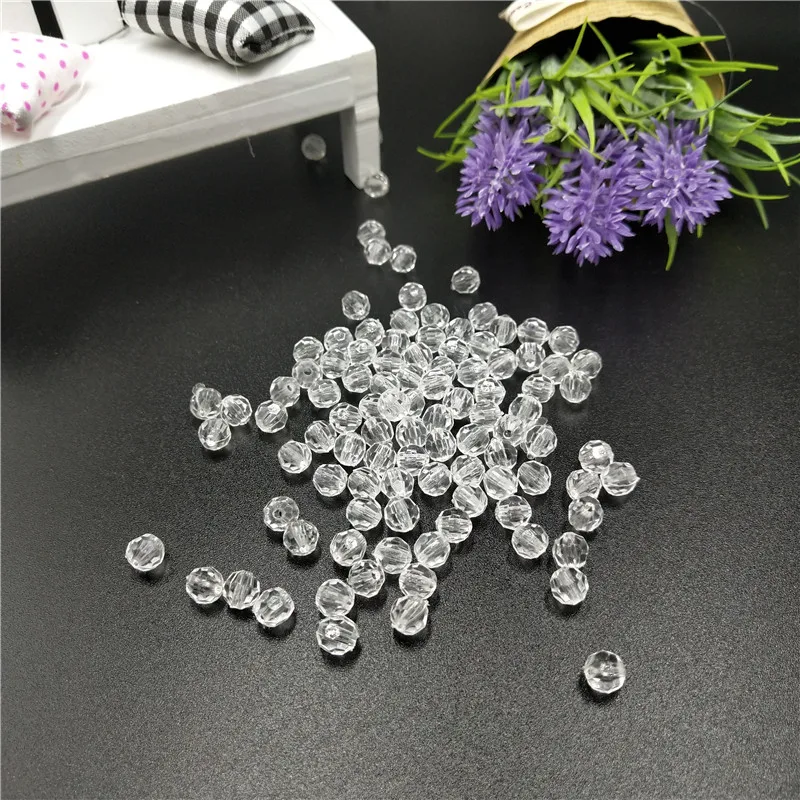 6mm 200pcs faceted Crystal Glass Beads DIY Bracelet Necklace Loose Spacer Round Beads For Jewelry Making Accessories wholesale
6mm 200pcs faceted Crystal Glass Beads DIY Bracelet Necklace Loose Spacer Round Beads For Jewelry Making Accessories wholesale