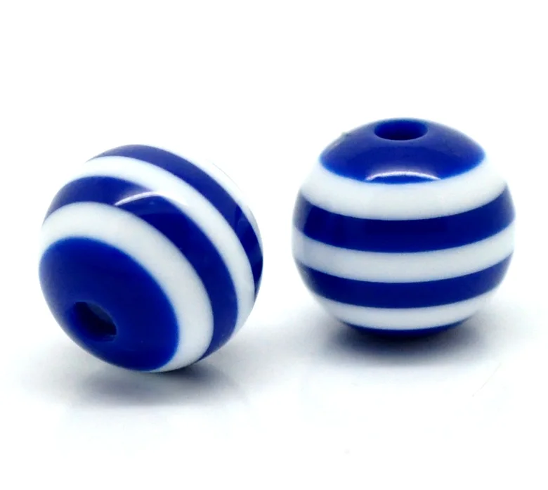 DoreenBeads Resin Spacer Beads Ball Deep blue Stripe Pattern About 10mm( 3/8") Dia, Hole: Approx 2mm, 15 PCs new
DoreenBeads Resin Spacer Beads Ball Deep blue Stripe Pattern About 10mm( 3/8") Dia, Hole: Approx 2mm, 15 PCs new