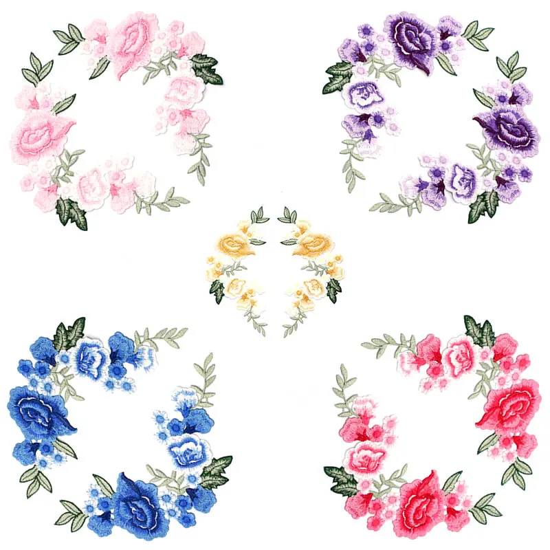 2pcs/set Embroidery Rose Flower Patch Applique DIY Craft Stiker for Jeans Hat Bag Clothes Sewing Fabric Lace Accessory Badge
2pcs/set Embroidery Rose Flower Patch Applique DIY Craft Stiker for Jeans Hat Bag Clothes Sewing Fabric Lace Accessory Badge